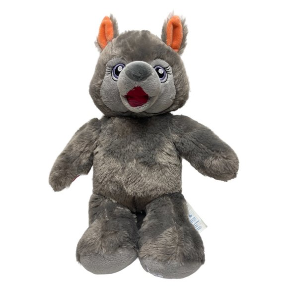 Build a Bear VIOLET THE WOLF 16” Soft Plush Stuffed Animal Great Wolf Lodge - Picture 1 of 6